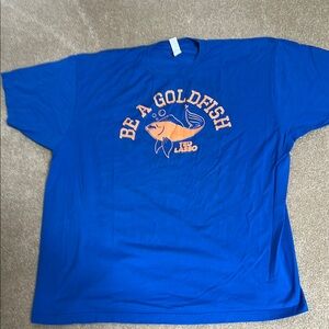 Tultex Blue and Orange Short Sleeve Tee